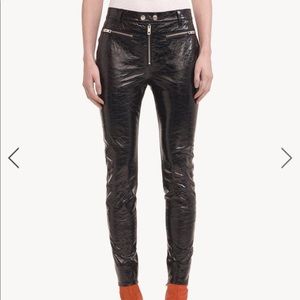 Rag & Bone Ryder Crinkle Patent Leather Pant size 2